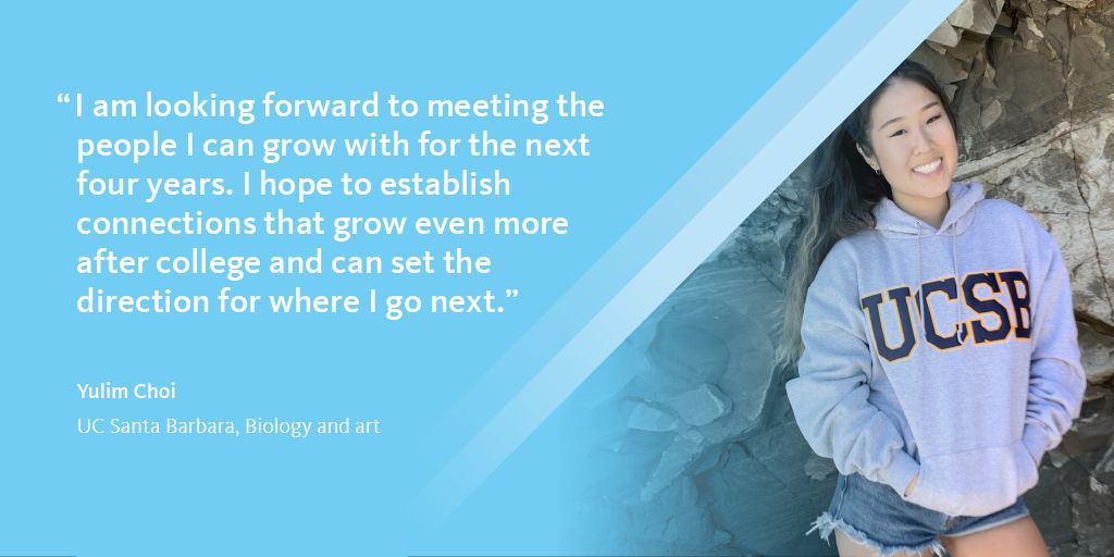 With a new school year on the horizon, incoming @ucsantabarbara student Yulim Choi shares what she's most looking forward to. #BacktoSchool